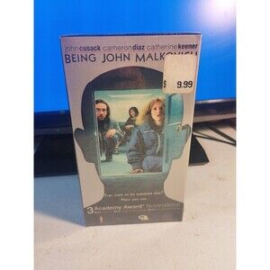 Being John Malkovich VHS 2000 Brand New & Factory Sealed